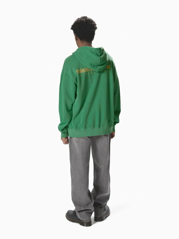 thisisneverthat INTL Logo Zip Up Hoodie