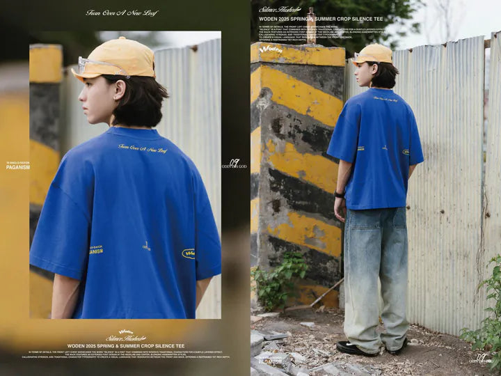 WODEN 2025 Spring & Summer 048 Crop Silence Tee