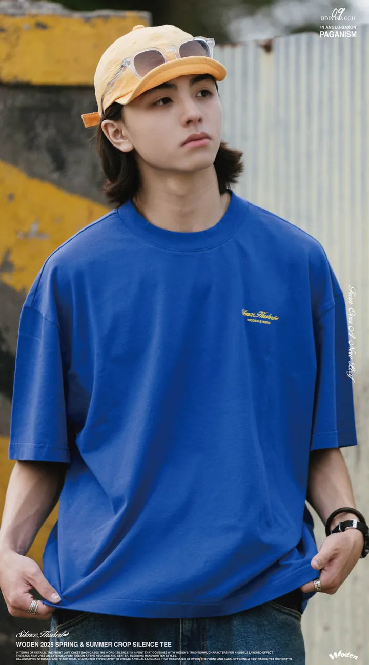 WODEN 2025 Spring & Summer 048 Crop Silence Tee