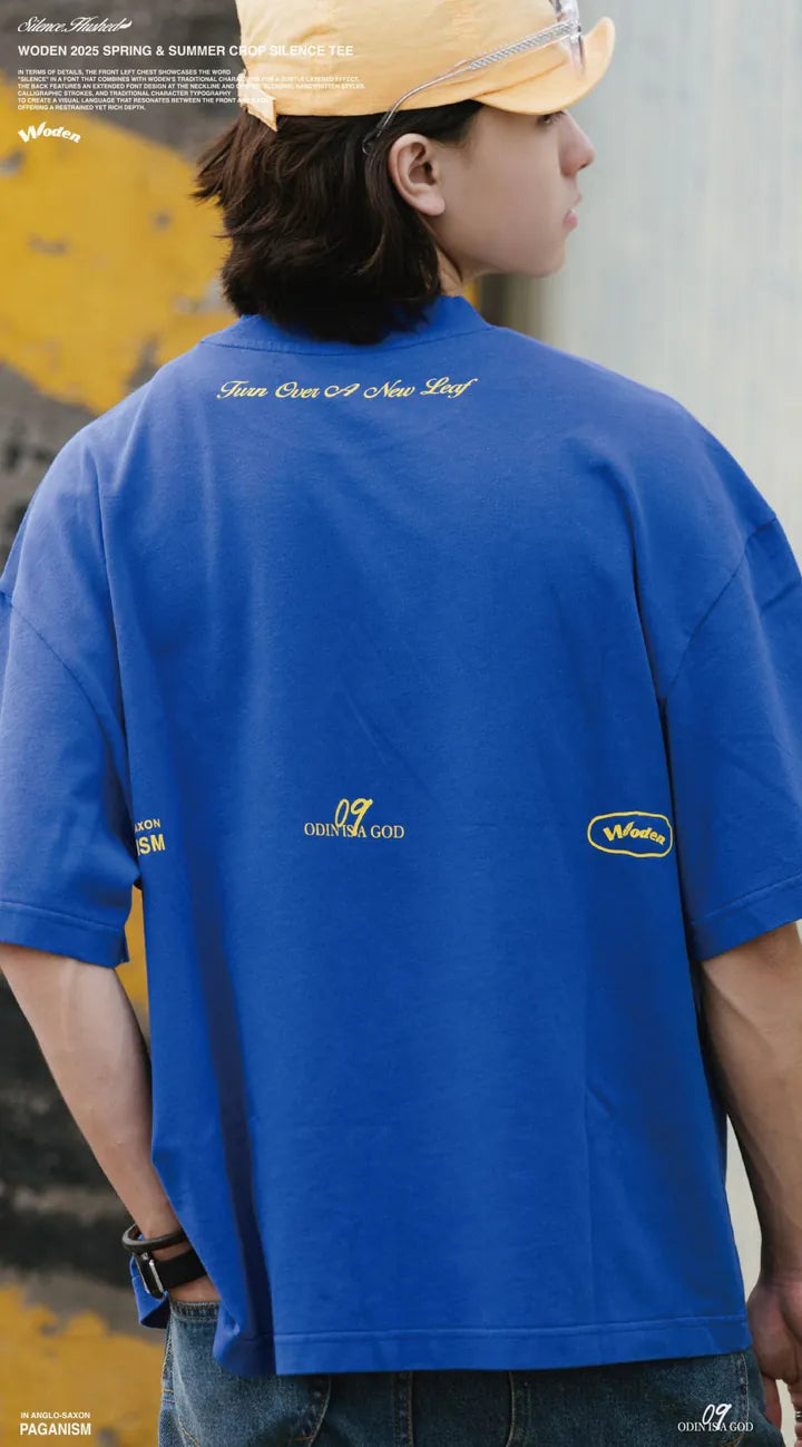 WODEN 2025 Spring & Summer 048 Crop Silence Tee