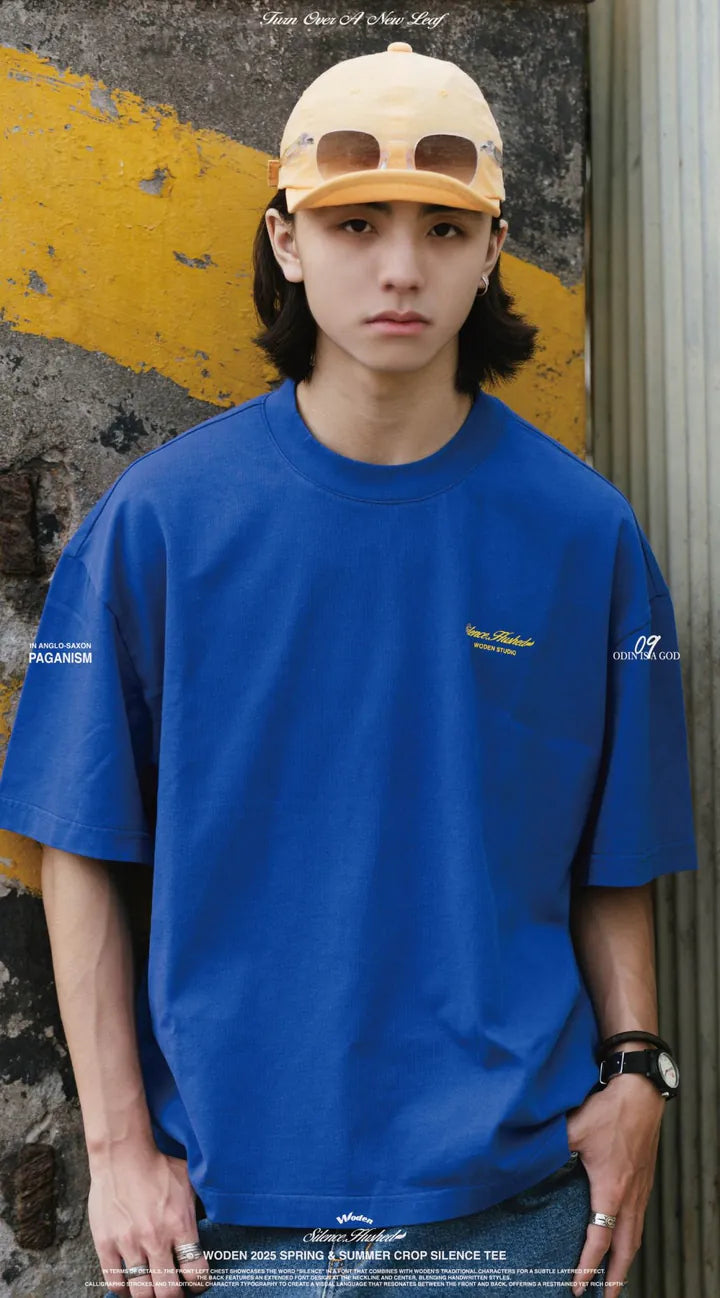 WODEN 2025 Spring & Summer 048 Crop Silence Tee