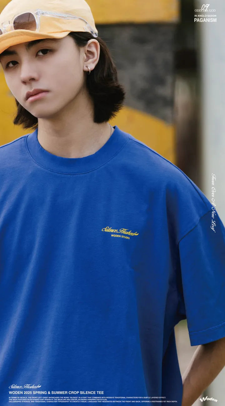 WODEN 2025 Spring & Summer 048 Crop Silence Tee