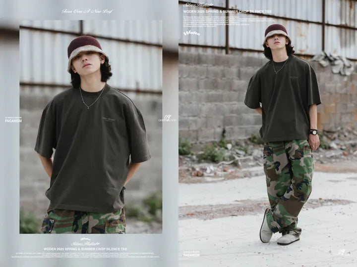WODEN 2025 Spring & Summer 048 Crop Silence Tee