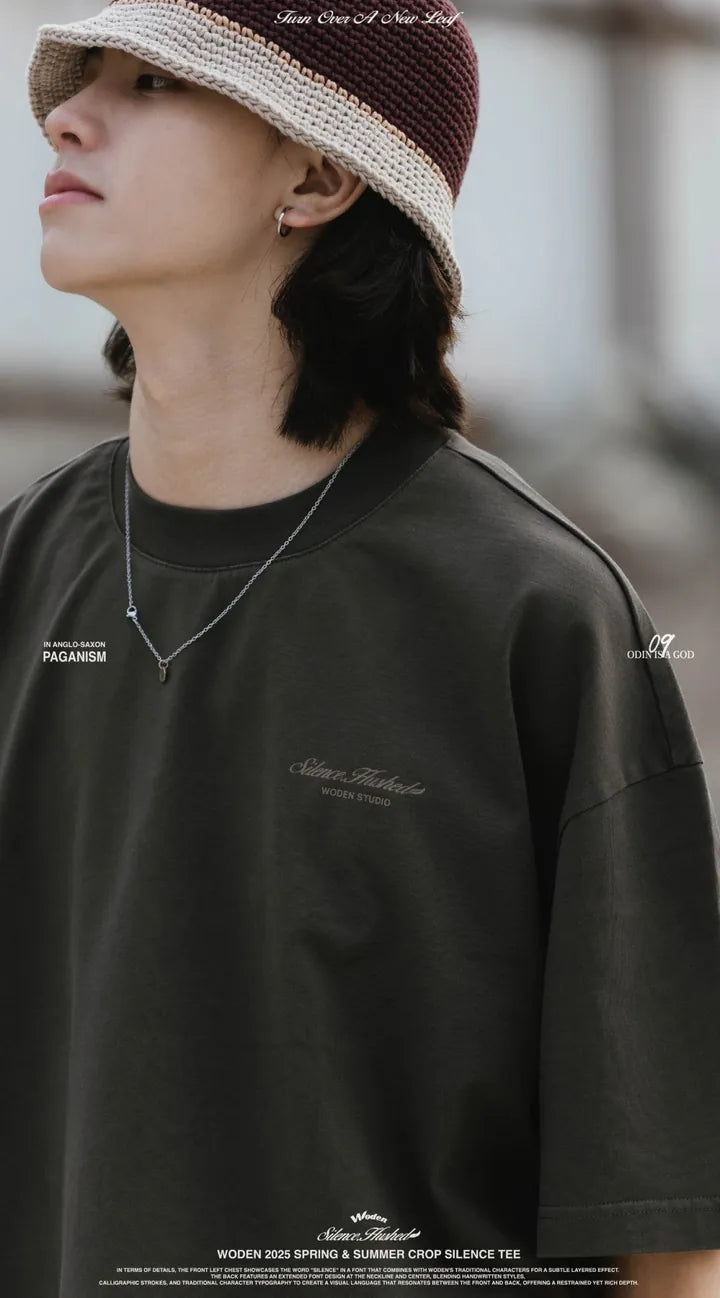 WODEN 2025 Spring & Summer 048 Crop Silence Tee