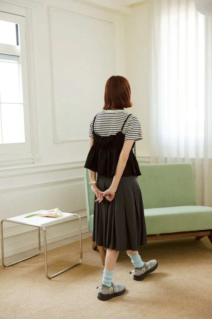 YOKO 綁帶外搭背心