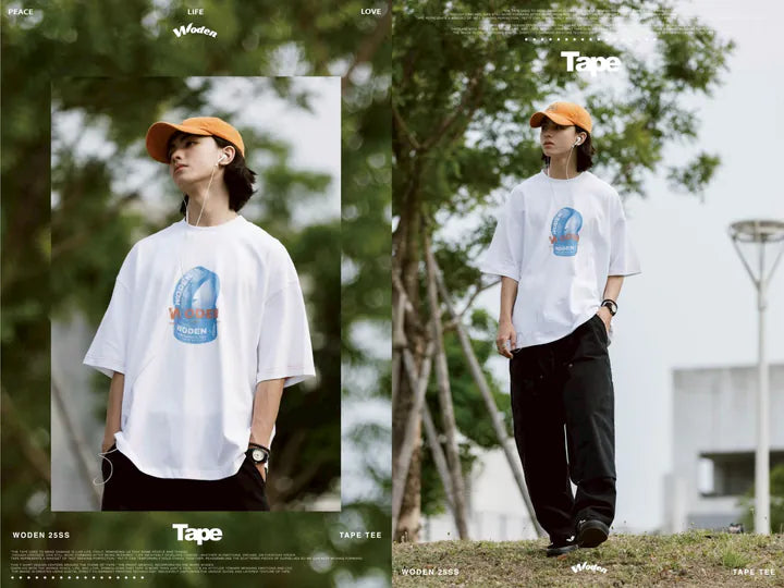 WODEN 2025 Spring & Summer 056 Tape Tee