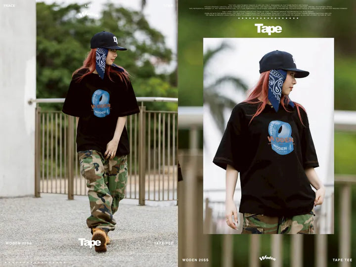 WODEN 2025 Spring & Summer 056 Tape Tee