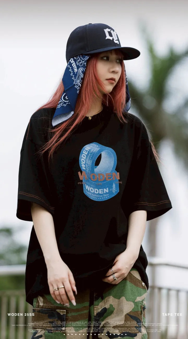 WODEN 2025 Spring & Summer 056 Tape Tee