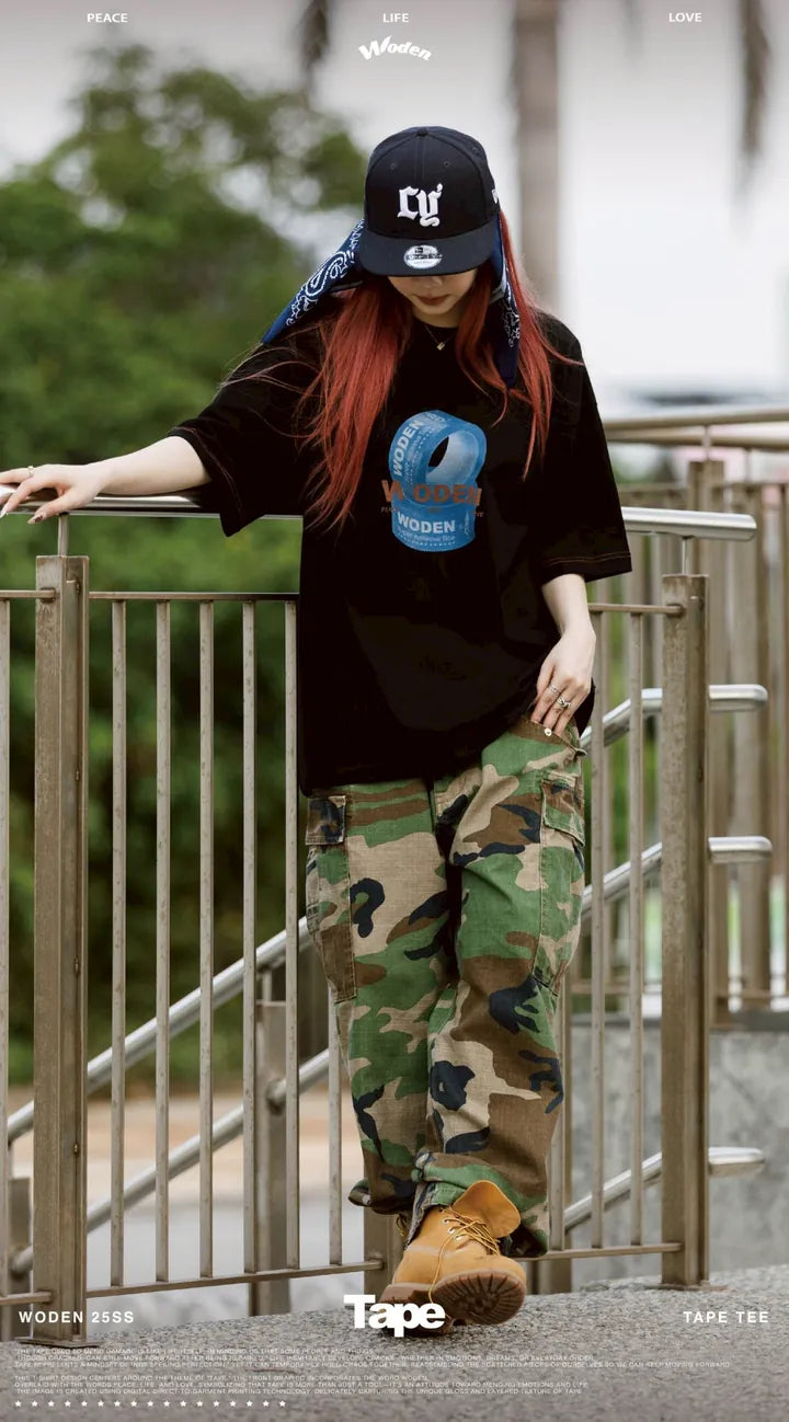 WODEN 2025 Spring & Summer 056 Tape Tee