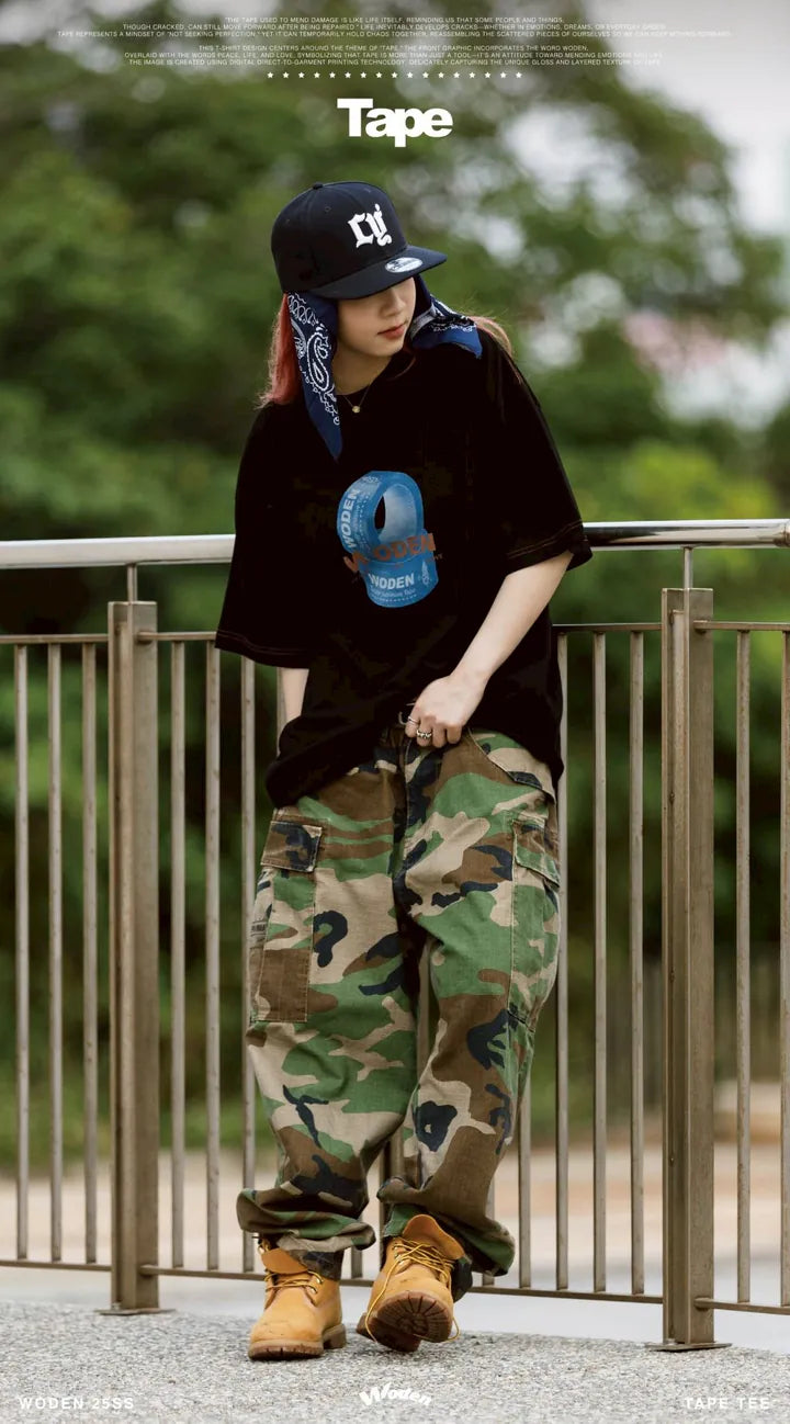 WODEN 2025 Spring & Summer 056 Tape Tee