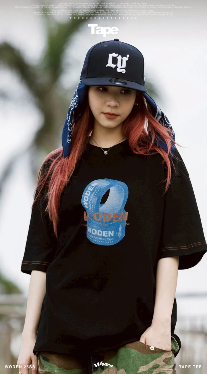 WODEN 2025 Spring & Summer 056 Tape Tee
