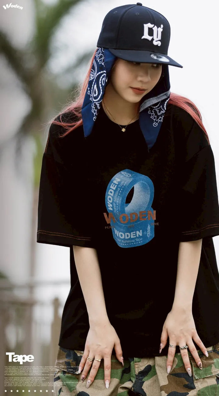 WODEN 2025 Spring & Summer 056 Tape Tee
