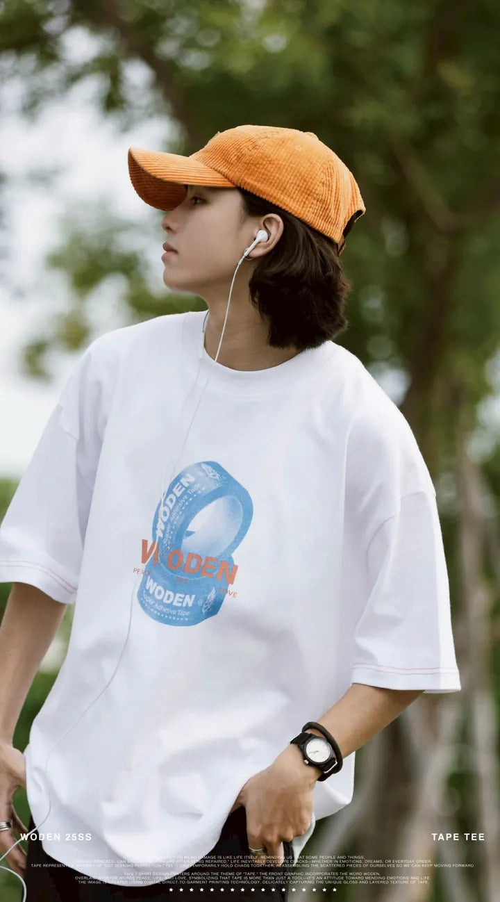 WODEN 2025 Spring & Summer 056 Tape Tee