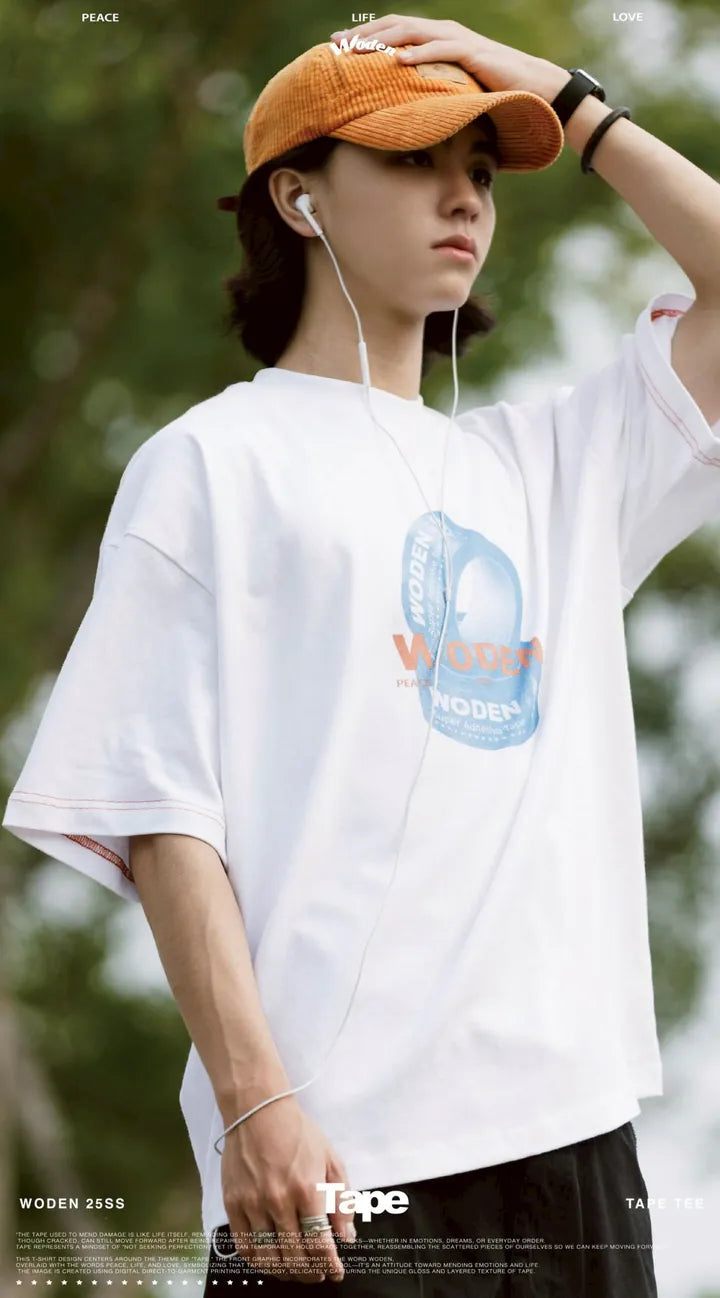 WODEN 2025 Spring & Summer 056 Tape Tee
