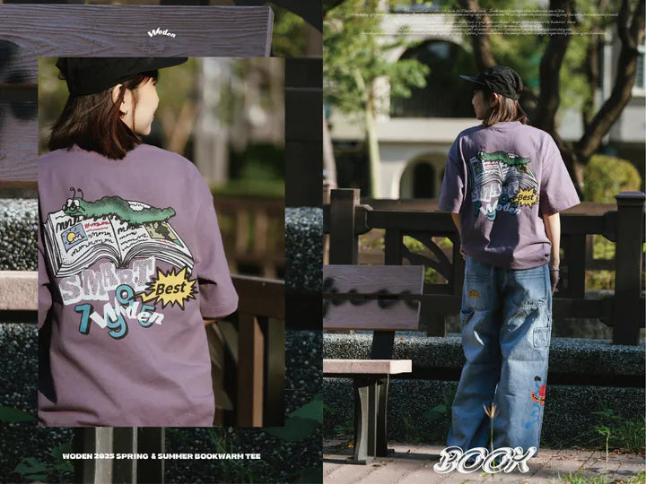 WODEN 2025 Spring & Summer 058 Bookwarm Tee