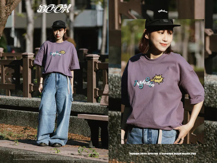 WODEN 2025 Spring & Summer 058 Bookwarm Tee