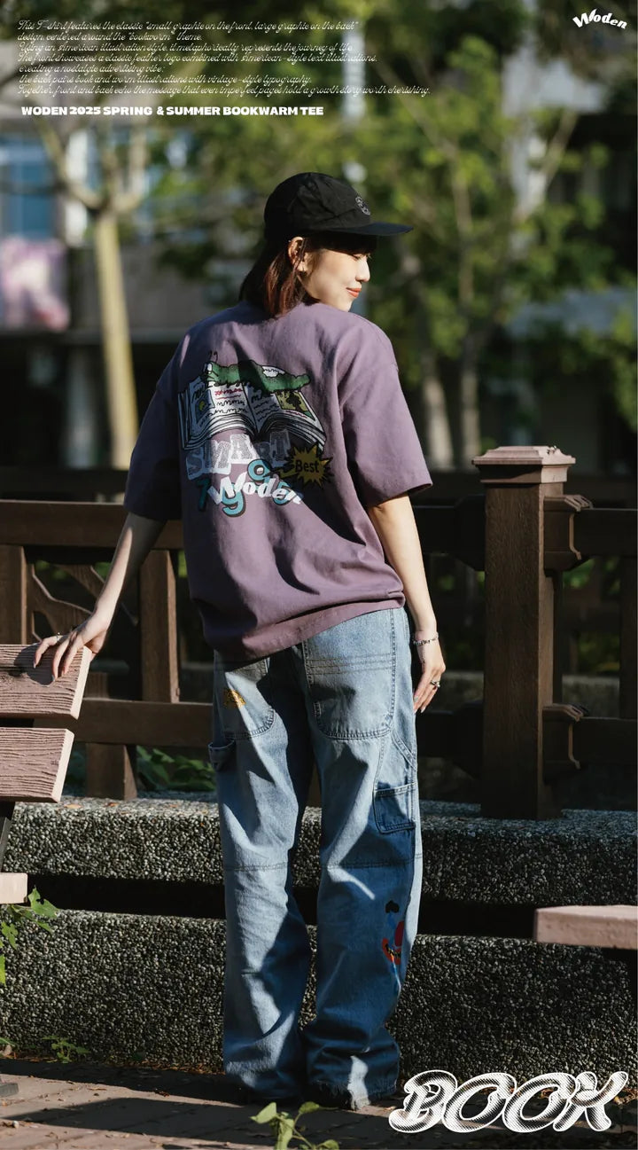 WODEN 2025 Spring & Summer 058 Bookwarm Tee