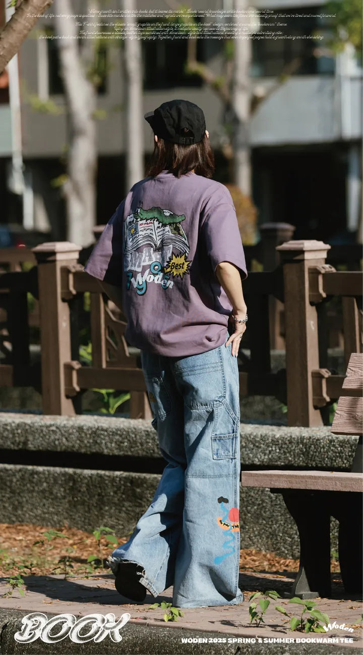 WODEN 2025 Spring & Summer 058 Bookwarm Tee