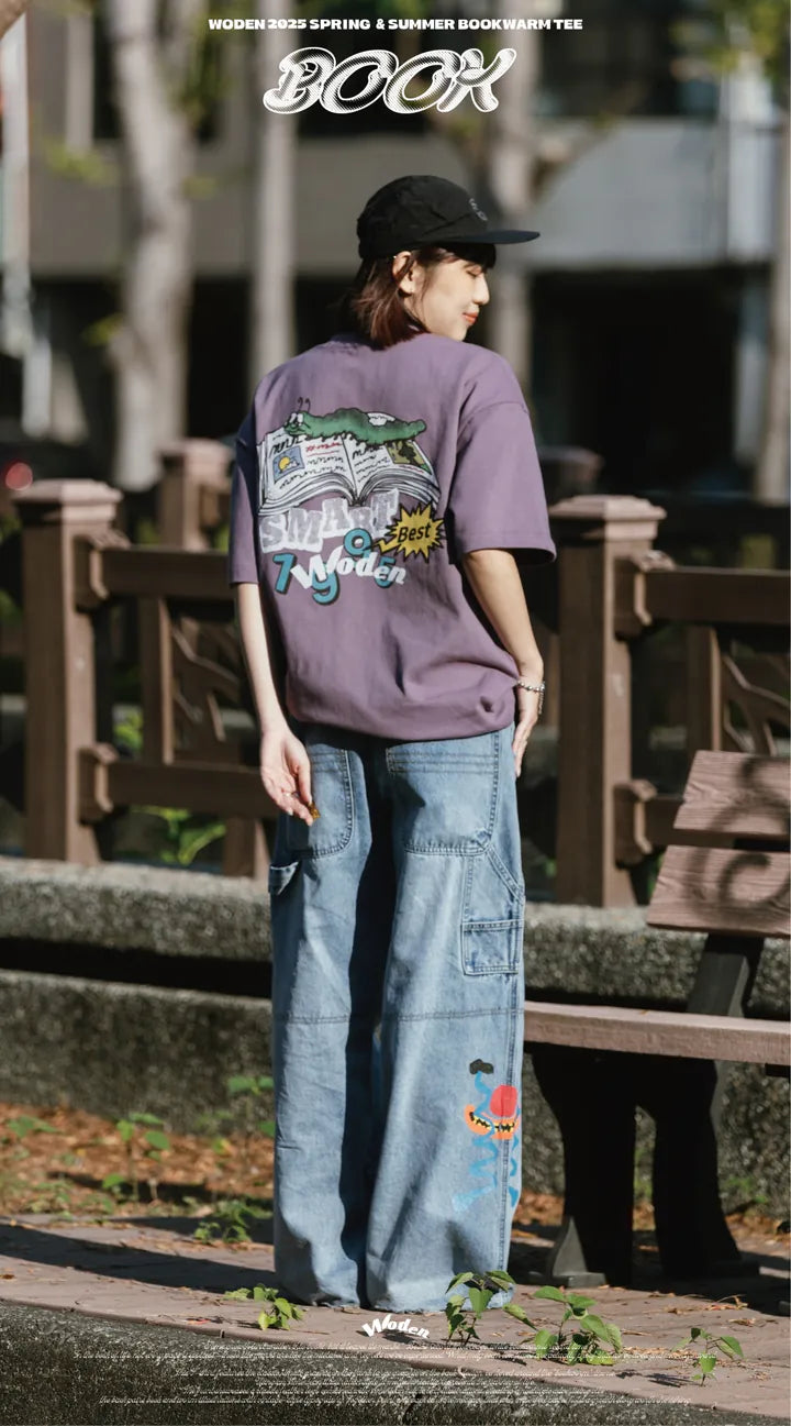 WODEN 2025 Spring & Summer 058 Bookwarm Tee