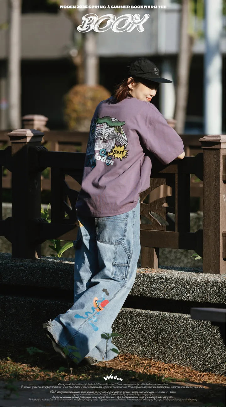 WODEN 2025 Spring & Summer 058 Bookwarm Tee