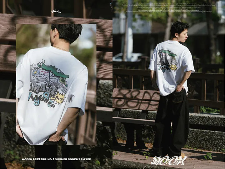 WODEN 2025 Spring & Summer 058 Bookwarm Tee