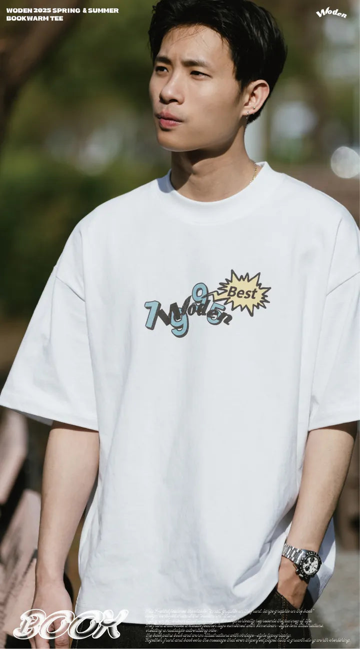 WODEN 2025 Spring & Summer 058 Bookwarm Tee