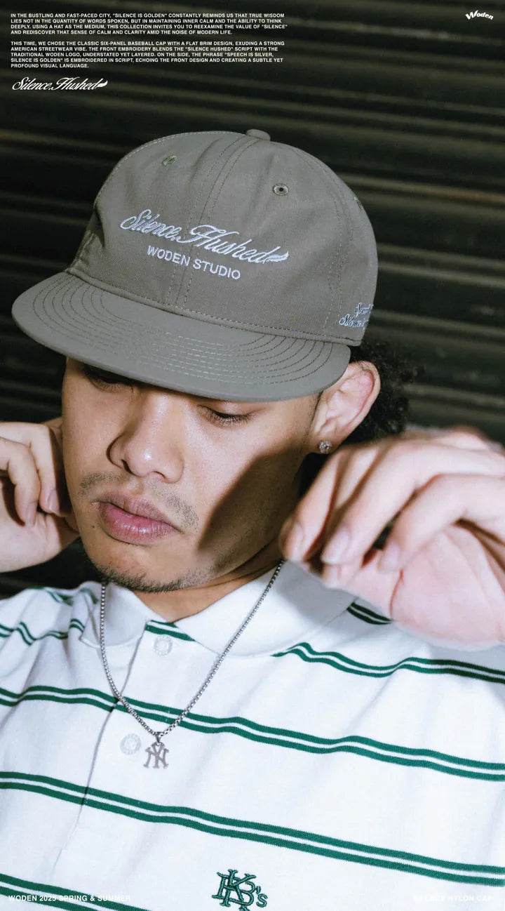 WODEN 2025 Spring & Summer 061 Silence Nylon Cap