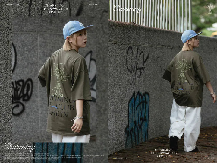 WODEN 2025 Spring & Summer 063 Dog Club Tee