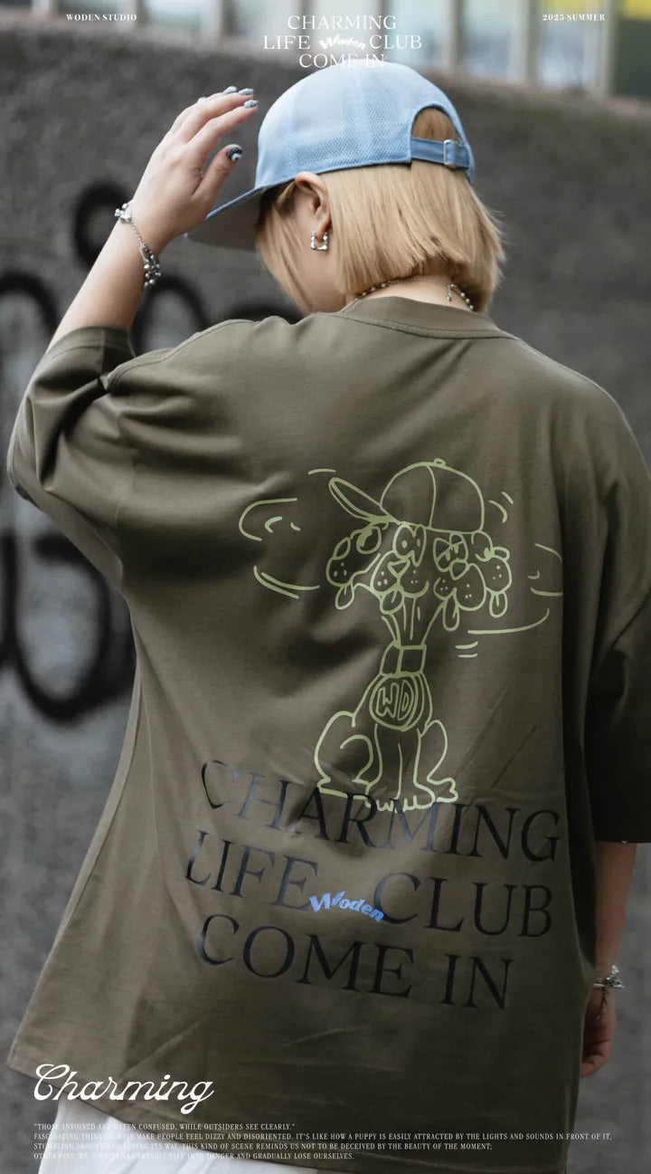 WODEN 2025 Spring & Summer 063 Dog Club Tee