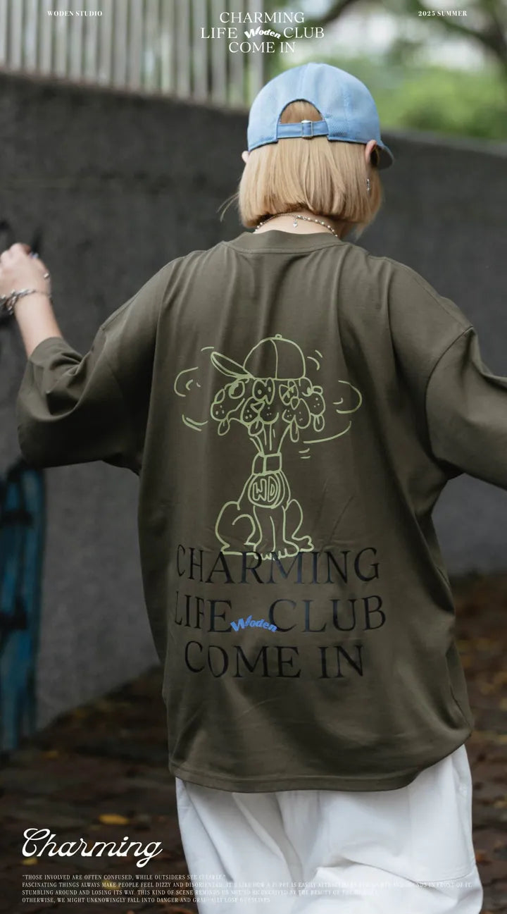 WODEN 2025 Spring & Summer 063 Dog Club Tee