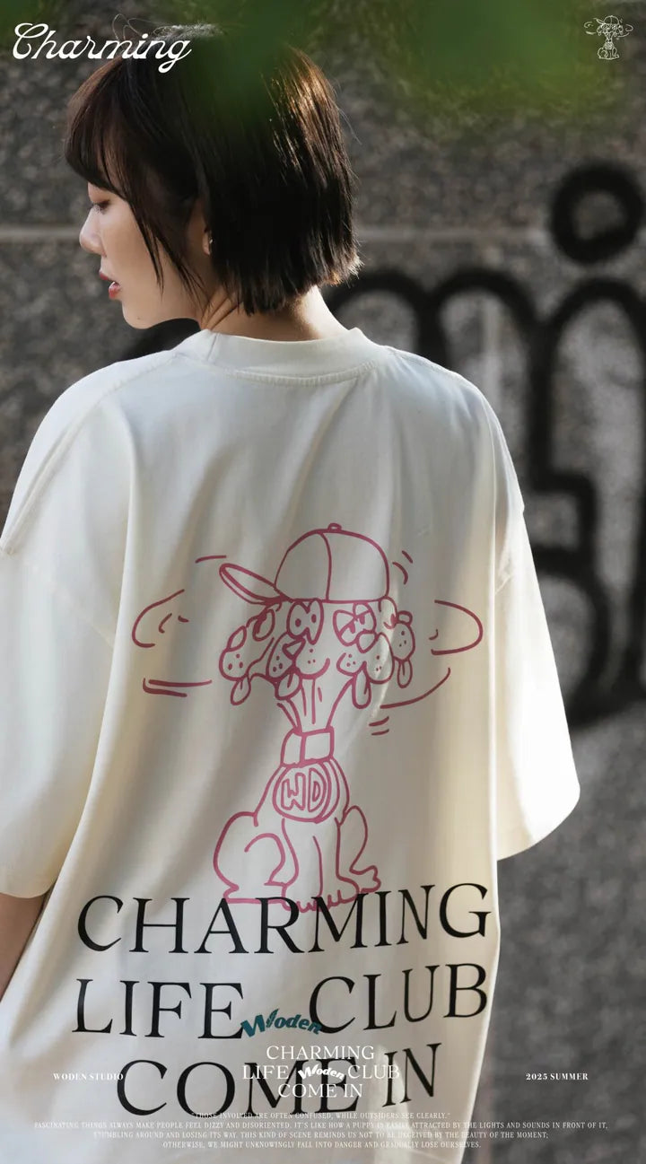 WODEN 2025 Spring & Summer 063 Dog Club Tee
