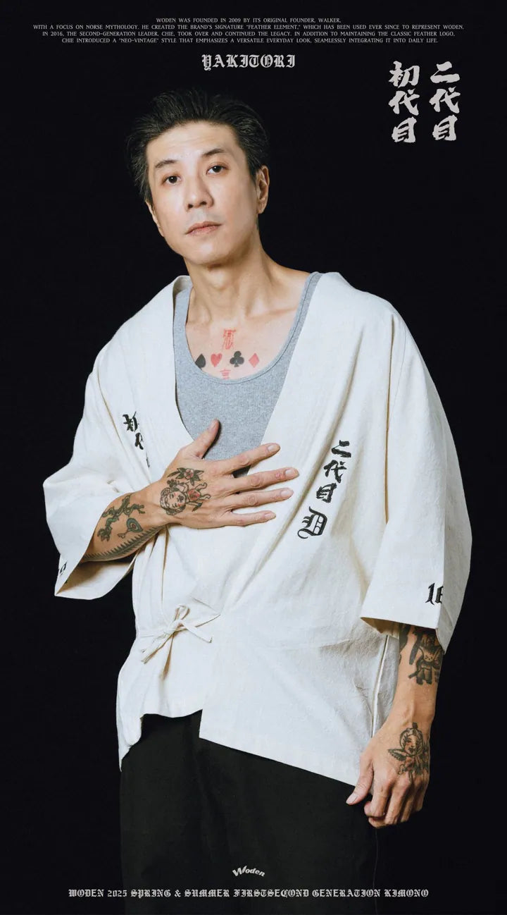 WODEN 2025 Spring & Summer 67 Firstsecond Kimono