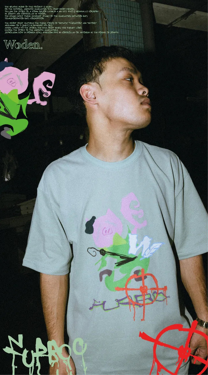 WODEN 2024 Spring & Summer 059 Furbo9 Target LOGO Tee