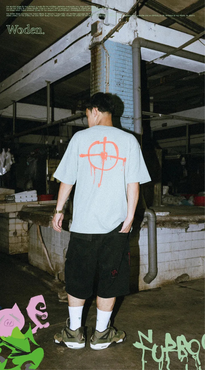 WODEN 2024 Spring & Summer 059 Furbo9 Target LOGO Tee