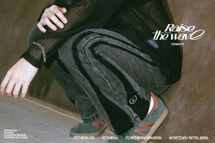 COWAVE 2024 Spring & Summer Patch Denim Jeans