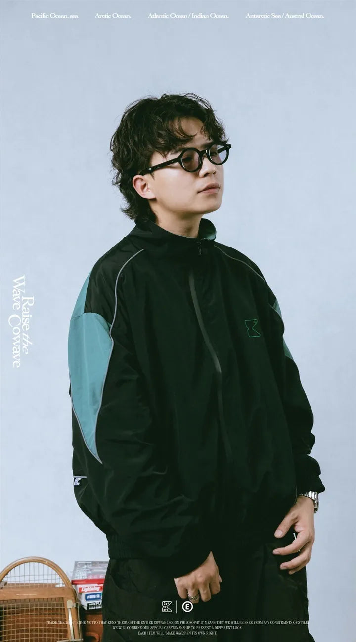 Cowave 23AW Patchwork Sport Jacket 卡其