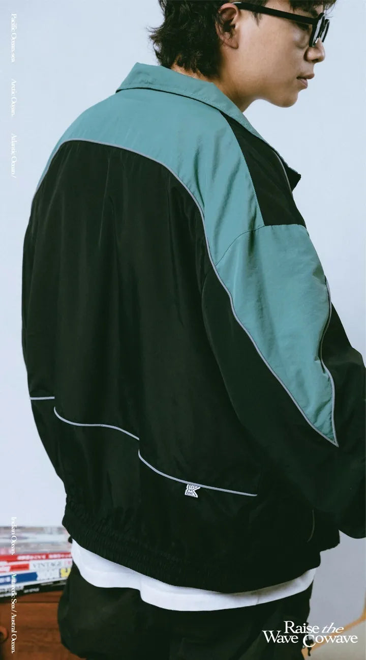 Cowave 23AW Patchwork Sport Jacket 卡其