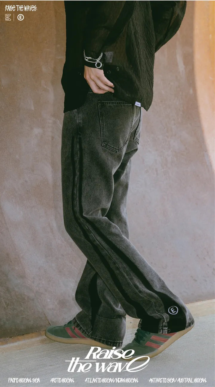 COWAVE 2024 Spring & Summer Patch Denim Jeans