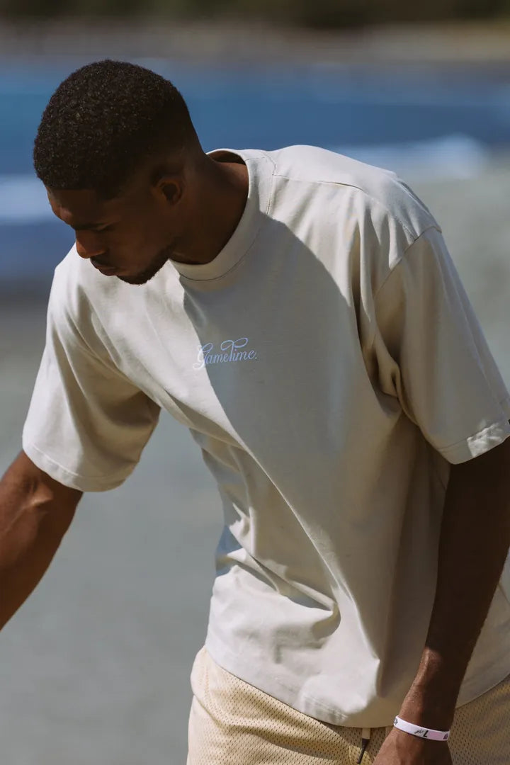 GAMETIME 24SS Carved Style Logo Tee