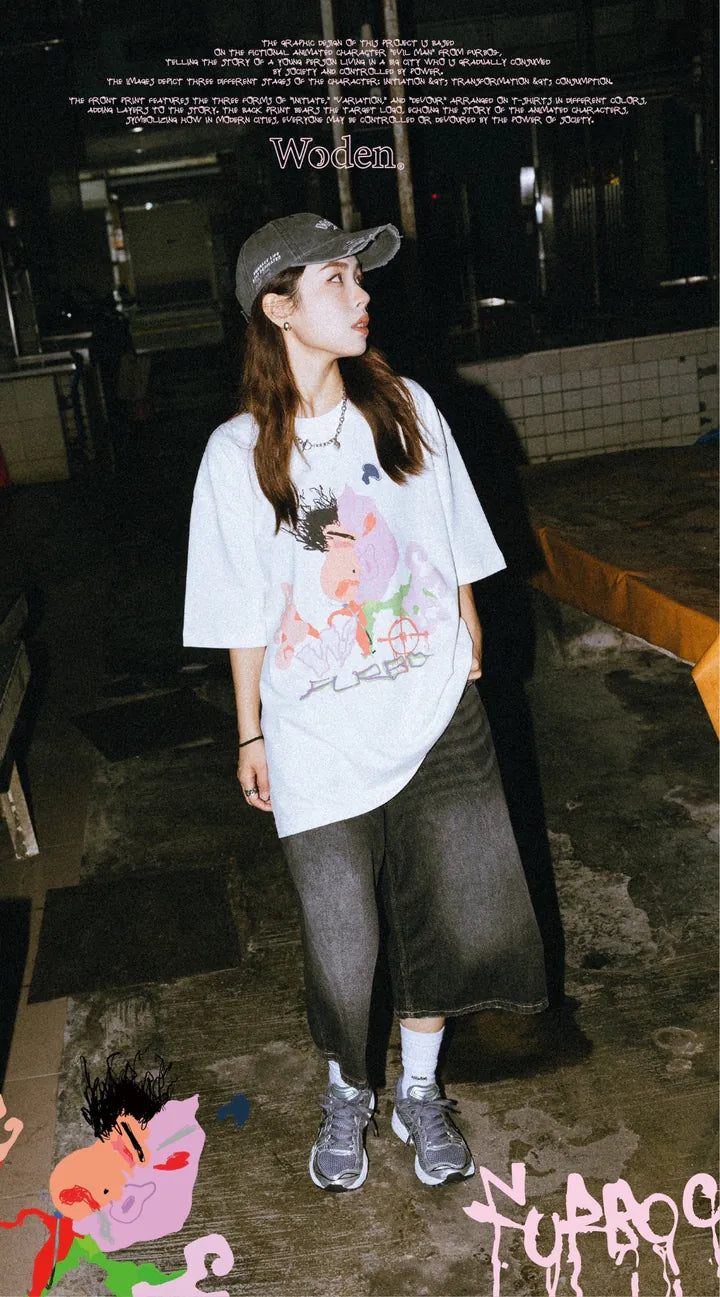 WODEN 2024 Spring & Summer 059 Furbo9 Target LOGO Tee