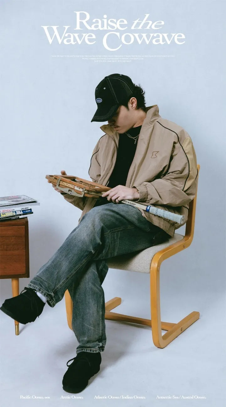 Cowave 23AW Patchwork Sport Jacket 卡其