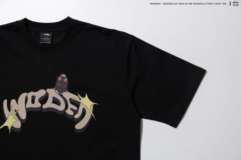 WODEN X Goodzila 031 LOGO tee - 黑色