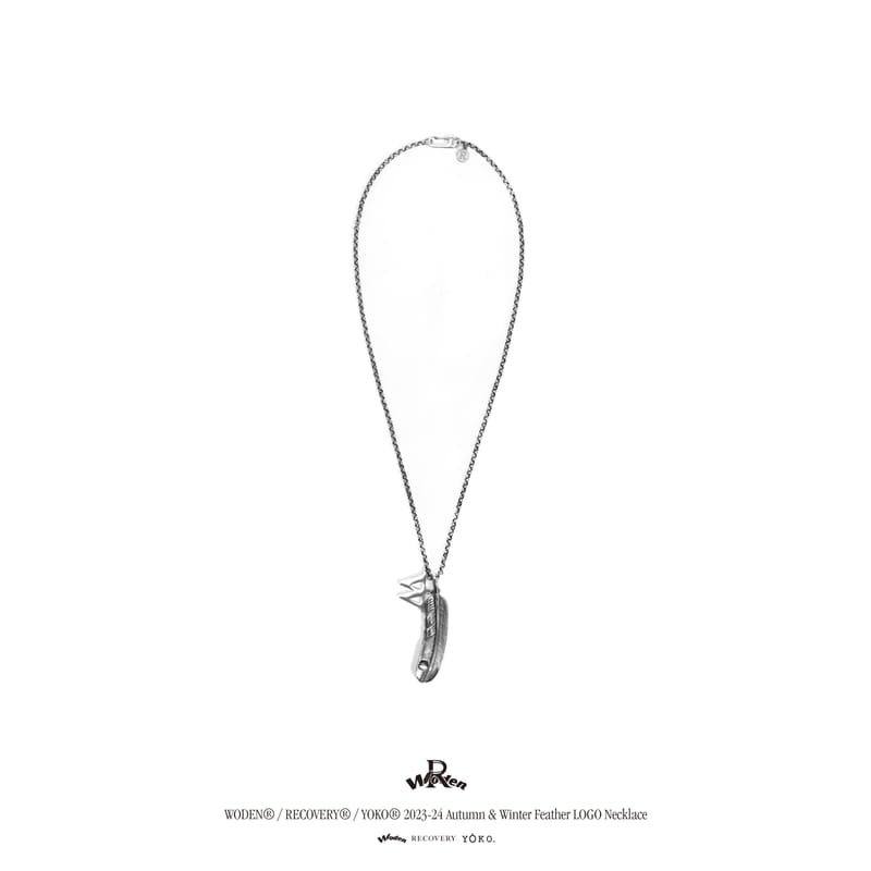 WODEN® / RECOVERY® Feather LOGO Necklace