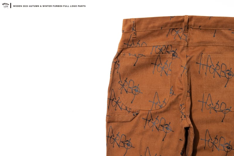 WODEN 2023 Autumn & Winter 065 Furbo9 Full LOGO Pants
