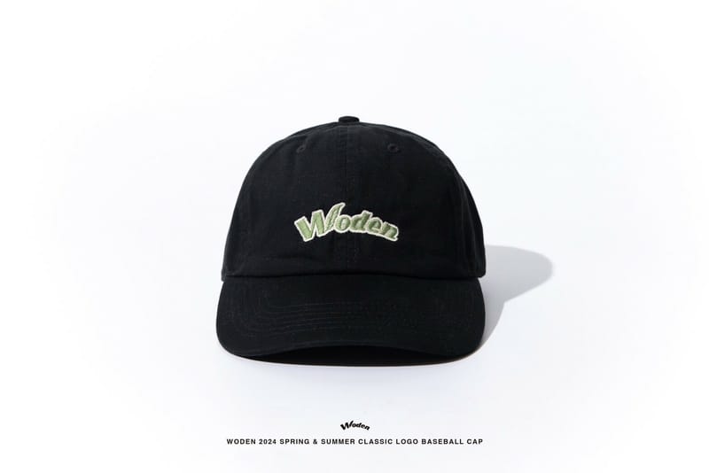 WODEN 2024 Spring & Summer 003 Classic Feather LOGO Baseball Cap