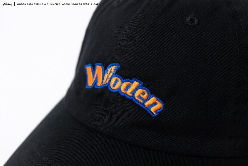 WODEN 2024 Spring & Summer 003 Classic Feather LOGO Baseball Cap