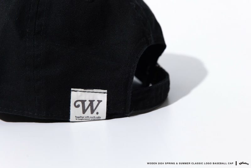 WODEN 2024 Spring & Summer 003 Classic Feather LOGO Baseball Cap