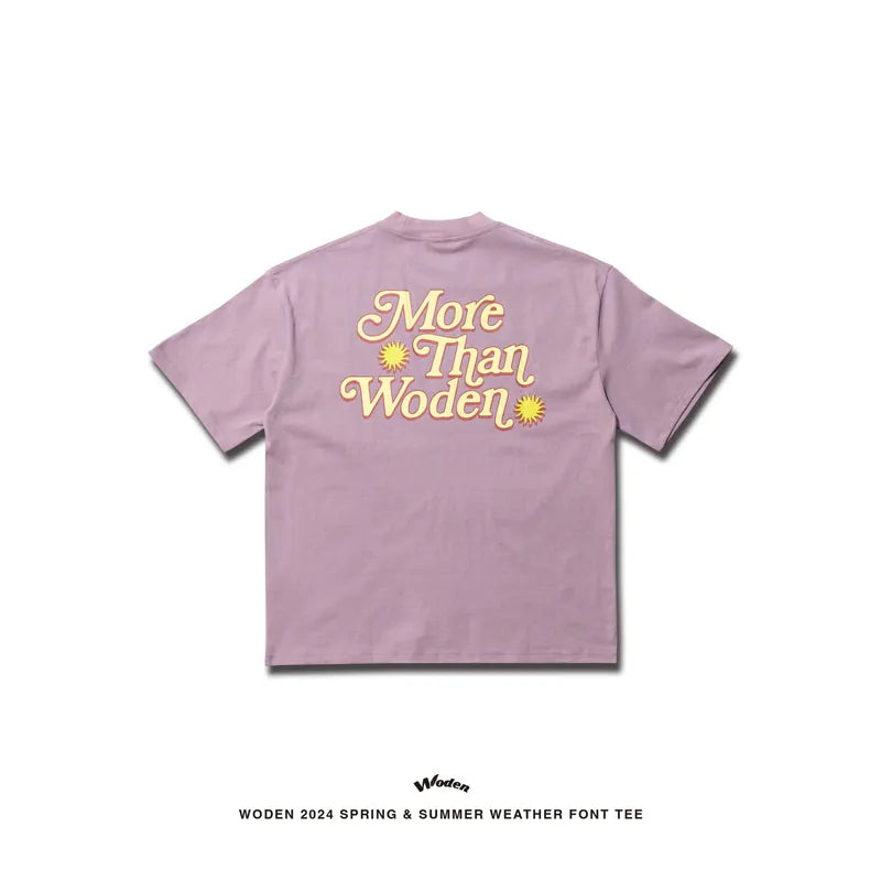 WODEN 2024 Spring & Summer 054 Weather Font Tee