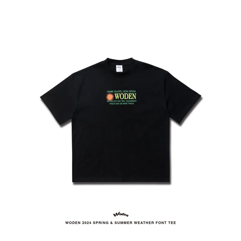 WODEN 2024 Spring & Summer 054 Weather Font Tee