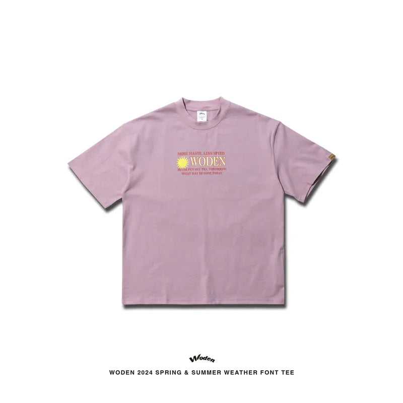 WODEN 2024 Spring & Summer 054 Weather Font Tee